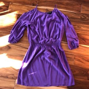 WHBM silk Off the Shoulder Dress sz L